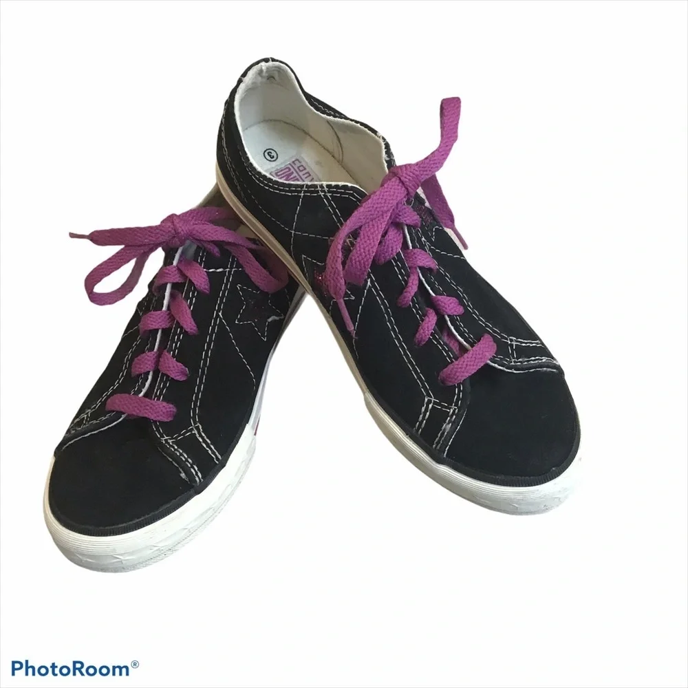 Kids Converse One Star Suede Sneakers
